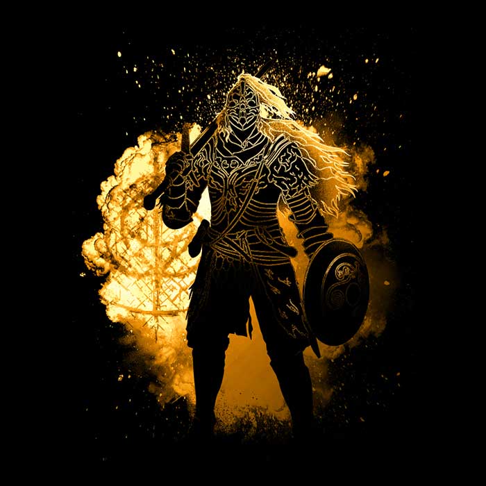 Donnie Illustrations' Golden Lord Soul Crewneck Sweatshirt - Comfortable & Durable