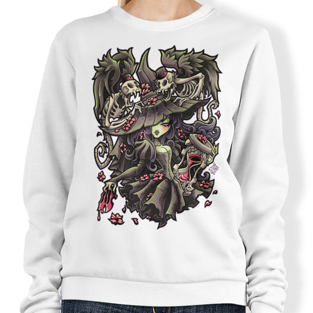 Jehsee's Enchanting Witching Hour-themed Sweatshirt for All-Day Comfort