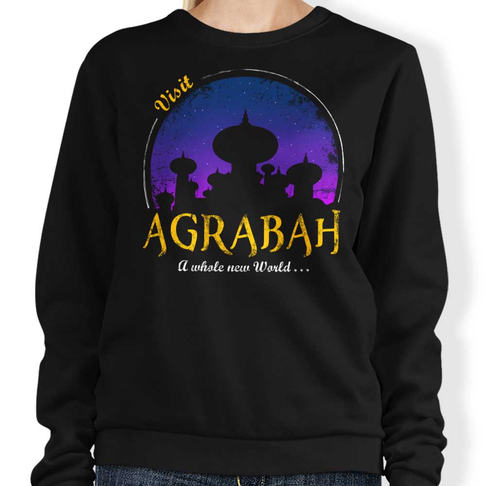 Agrabah Visiting Crewneck Sweatshirt for All Sizes