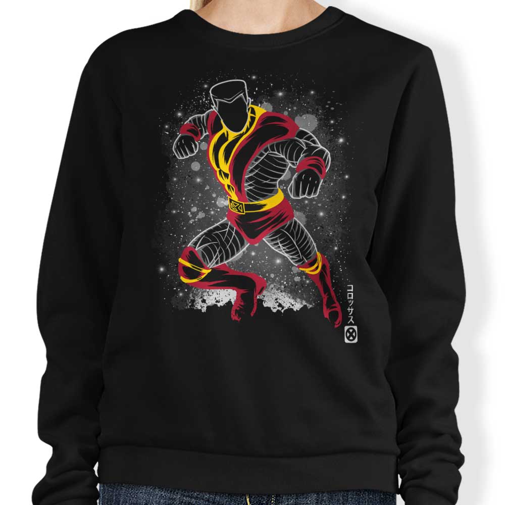 Organic Steel Crewneck Sweatshirt by Soulkr - Comfortable and Durable