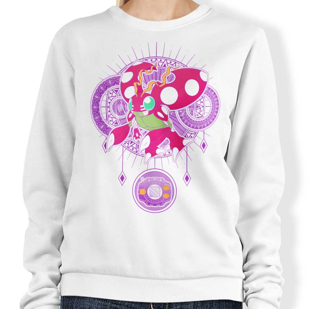 Knowledge Crest - High - Quality Crewneck Sweatshirt