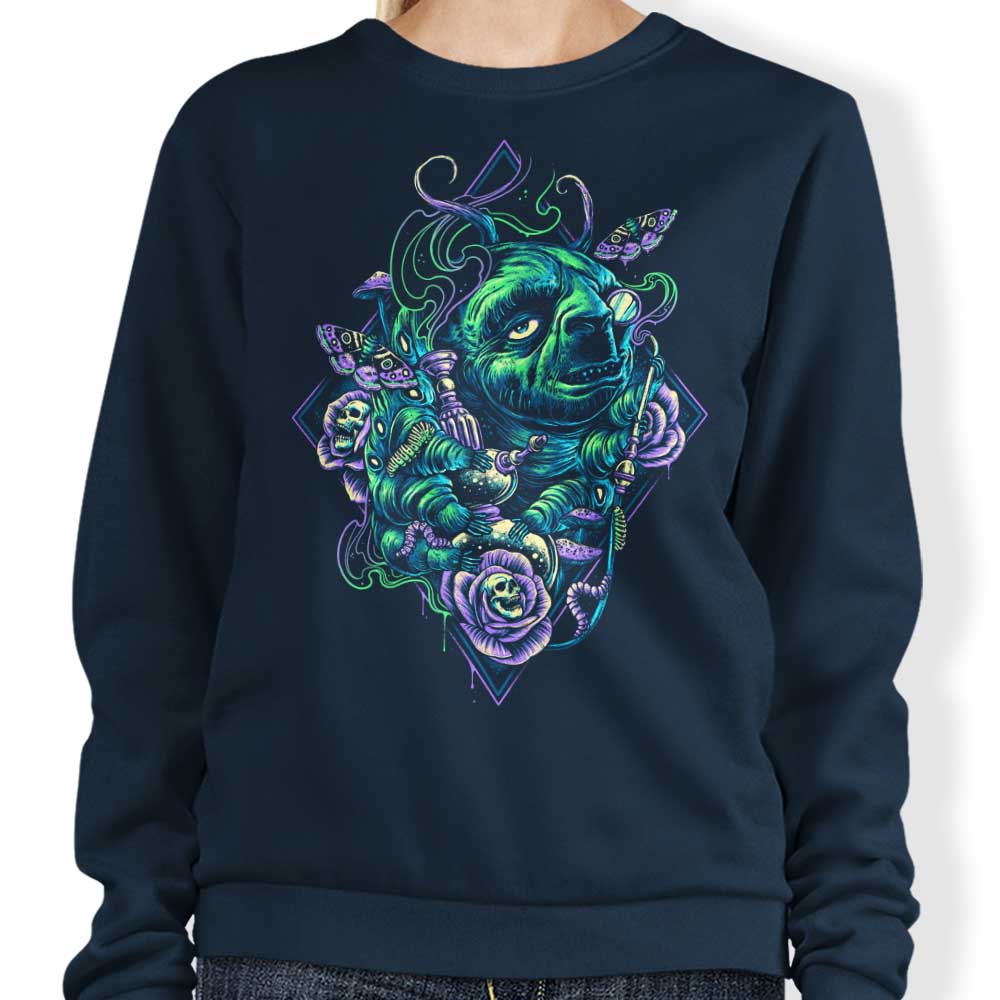 Stylish Smoking Diamond Crewneck Sweatshirt in Multiple Sizes
