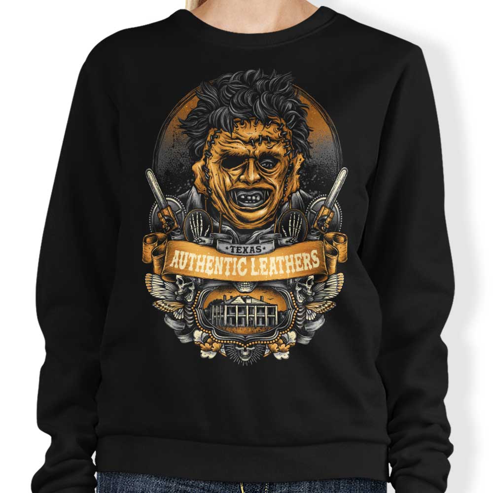 Authentic Texas Leather Brand Crewneck Sweatshirt