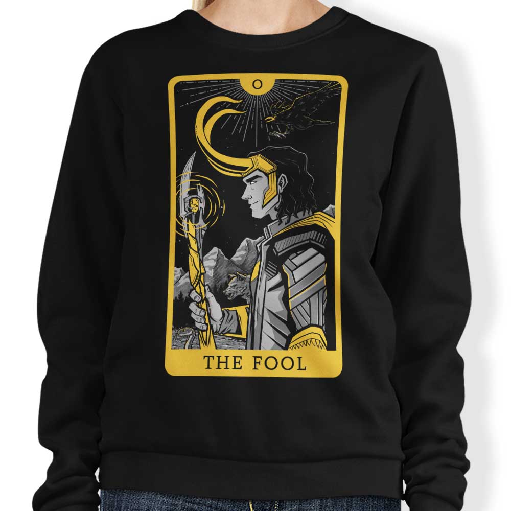 Danielmorris1993 Tarot: The Fool Comfortable Crewneck Sweatshirt