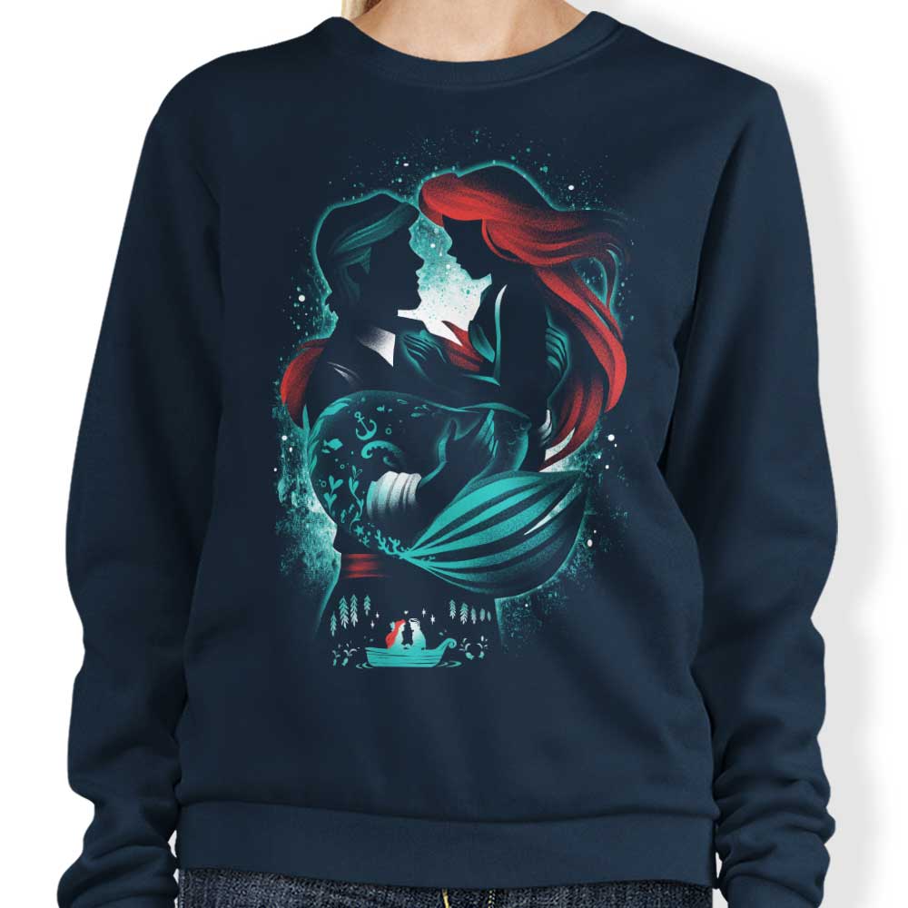 Alemaglia's Comfortable 'Part of Your World' Crewneck Sweatshirt