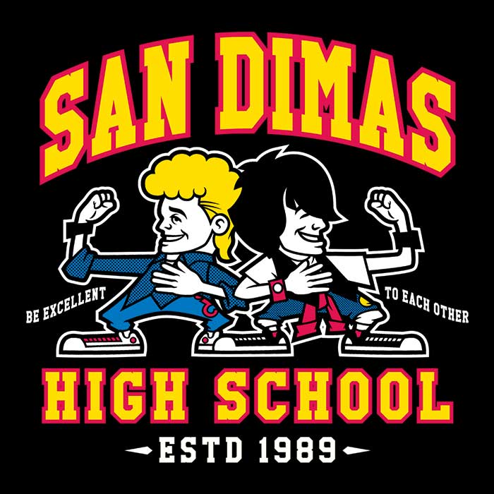 San Dimas High School Crewneck Sweatshirt for All Sizes
