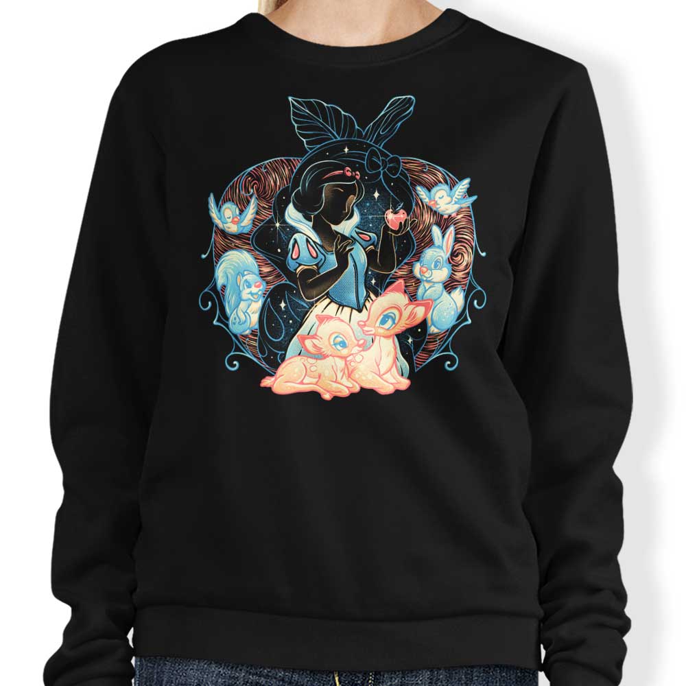Glitchygorilla's 'Fairest in the Night' Cozy Sweatshirt