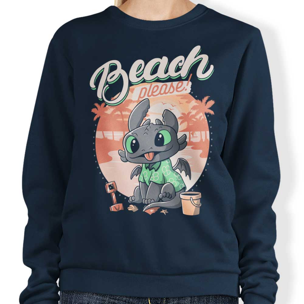 Edu.ely Brand Summer Dragon Design Crewneck Sweatshirt for Men and Women