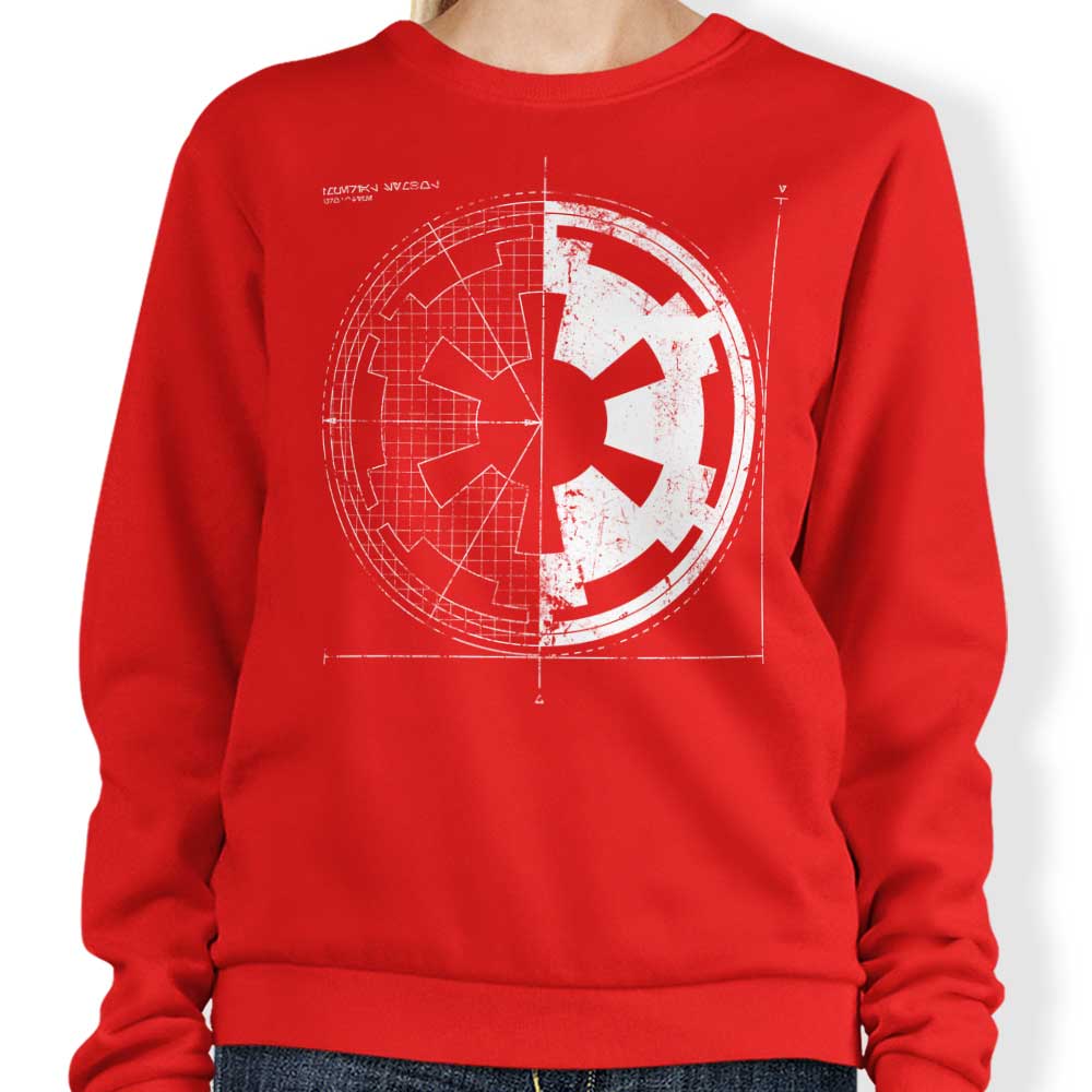 Empire Blueprint Men's Sweatshirt - A Fashionable Apparel
