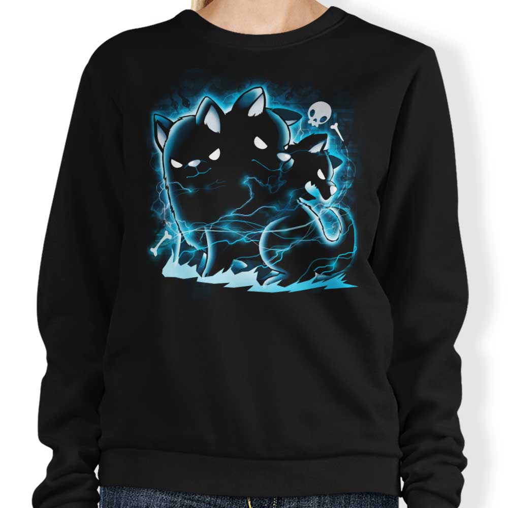 Vallina84's Comfortable Cerberus Crewneck Sweatshirt in S - 4XL