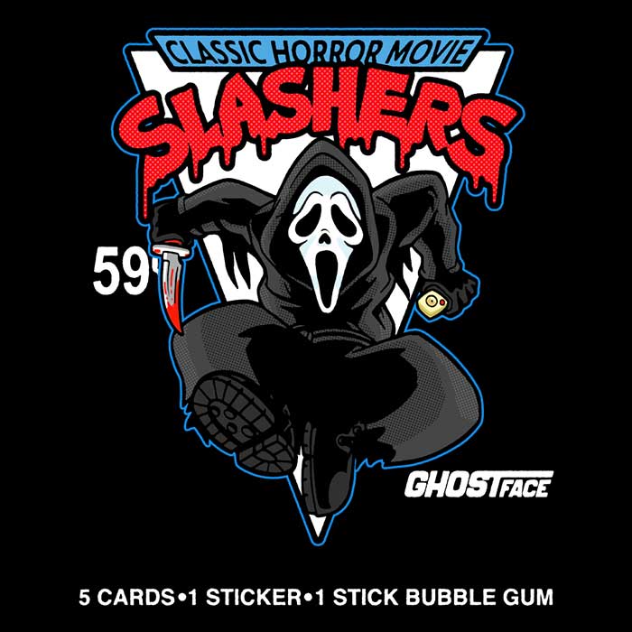 Harebrained Ghost Classic Slashers Crewneck Sweatshirt for Men and Women in Sizes S to 4XL