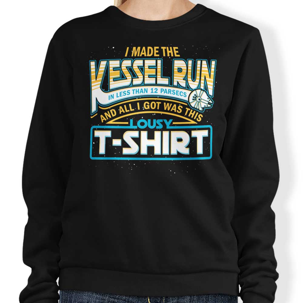Olipop's 'I Made the Kessel Run' Comfortable Crewneck Sweatshirt