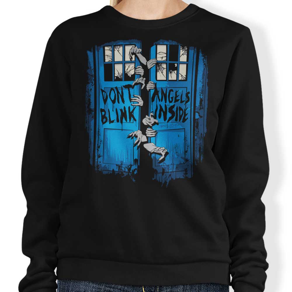 Comfortable Foureyedesign Walking Angels Crewneck Sweatshirt
