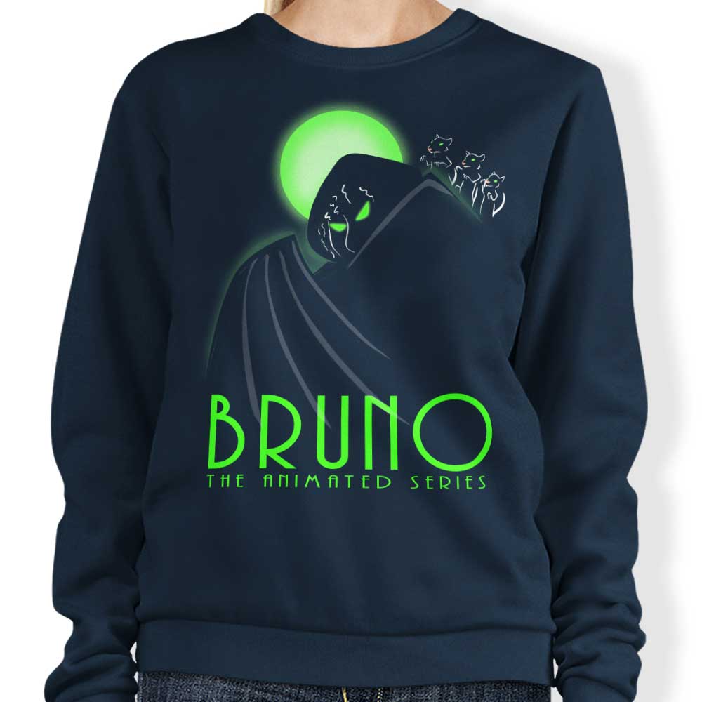 Bruno Animated Series Crewneck Sweatshirt in S - 4XL Sizes