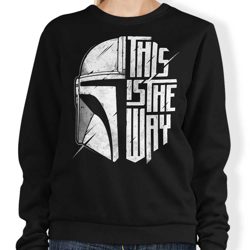 StudioM6's Exclusive 'The Only Way' Sweatshirt for Fashion Enthusiasts