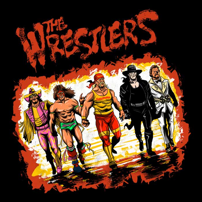The Wrestlers Design Sweatshirt - A Stylish Clothing Piece