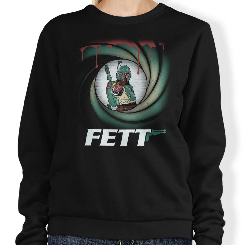Agent Fett Crewneck Sweatshirt for All Sizes