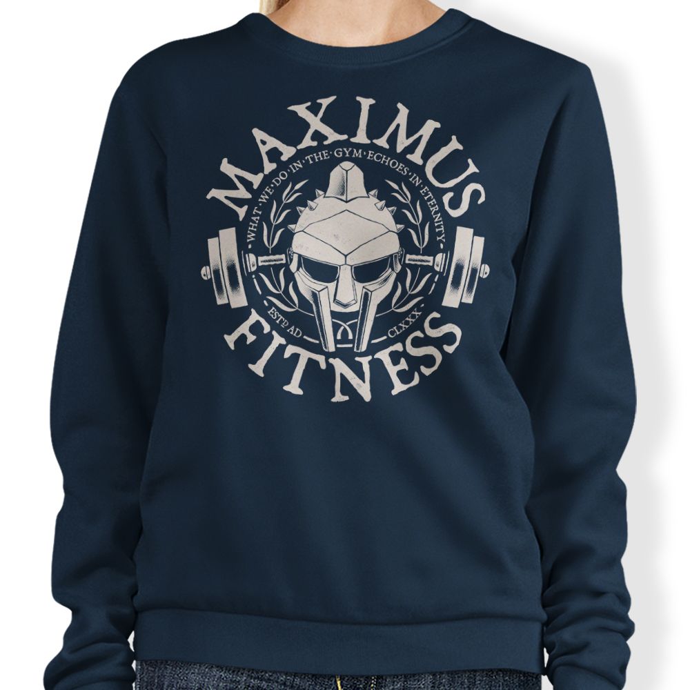 Maximus Fitness High - Quality Sweatshirt for Fitness Enthusiasts