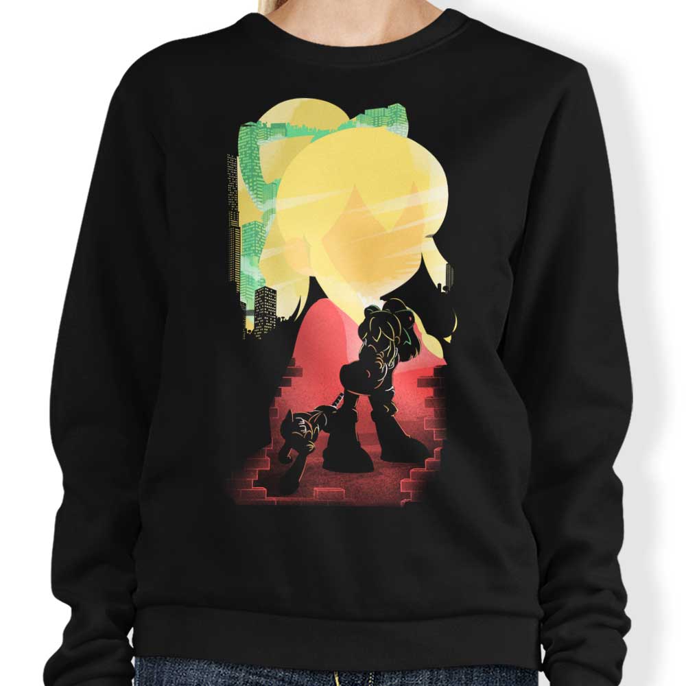 Donnie Illustrations' The Young Sister Comfortable Crewneck Sweatshirt