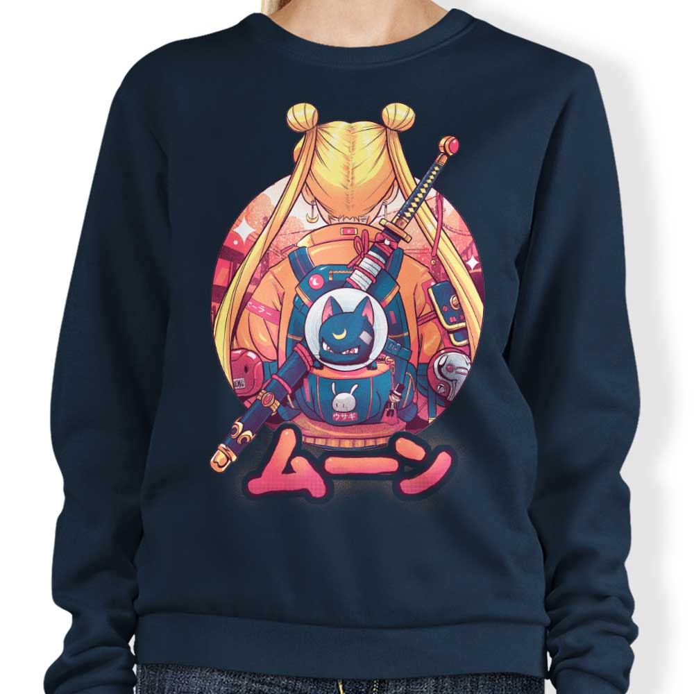 Bruno Mota's Comfortable Winter Moon Crewneck Sweatshirt