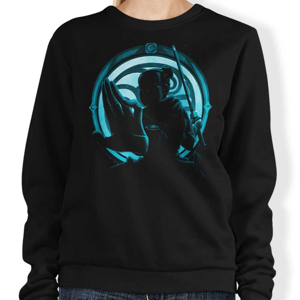 Space Sword Master Crewneck Sweatshirt for Comfortable Wear