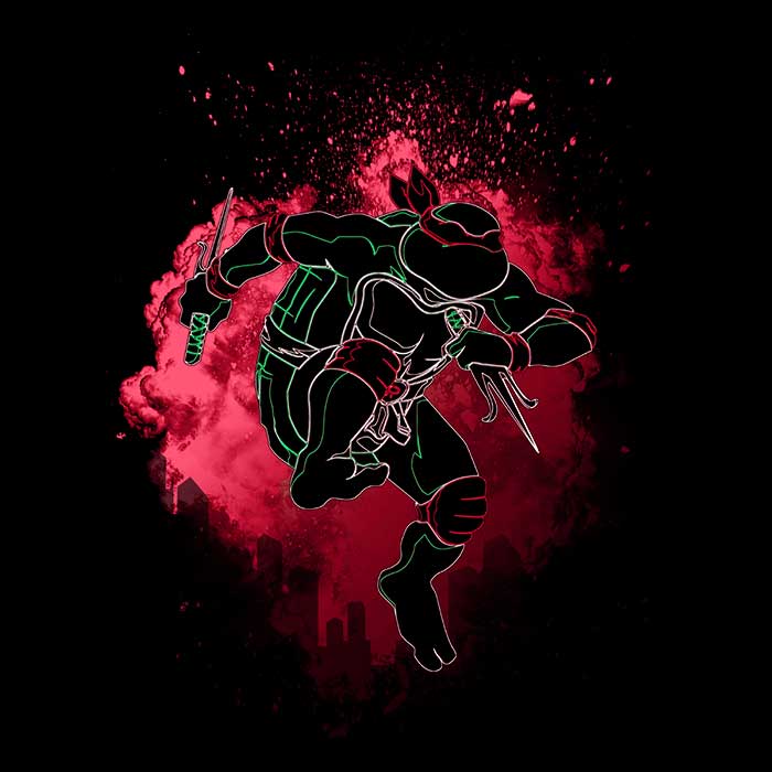 Donnie Illustrations' Red Soul Crewneck Sweatshirt in S - 4XL Sizes