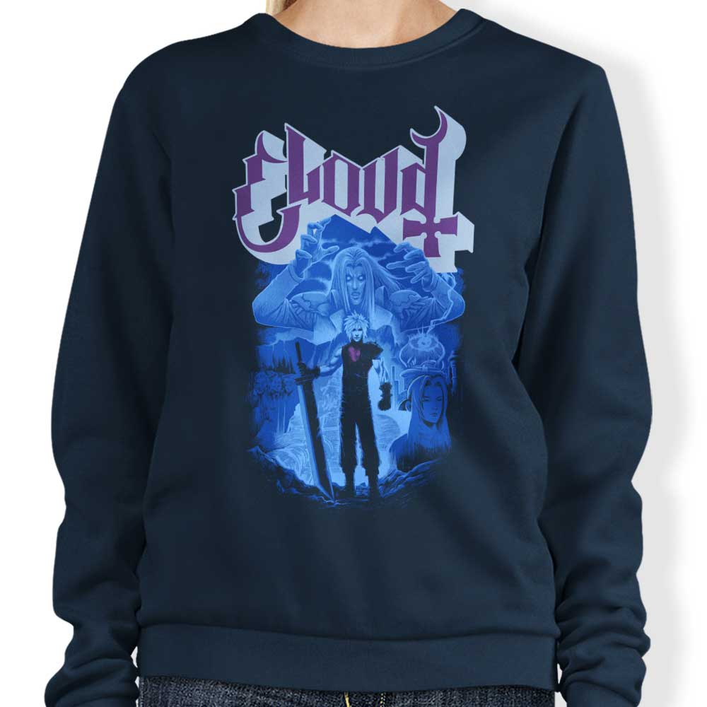 Cloud Storm Style Unisex Sweatshirt by Dracula Byte