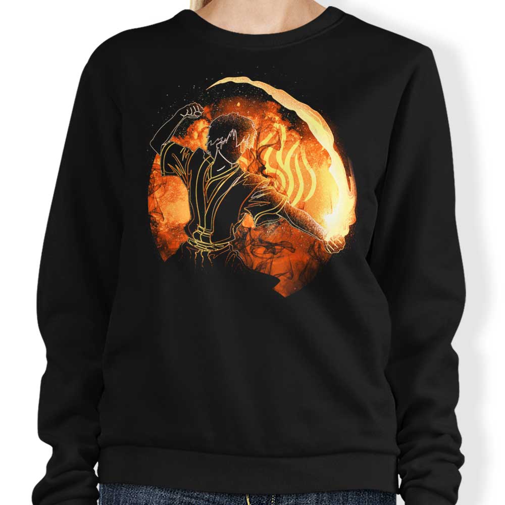 Donnie Illustrations' Fiery Fire Soul Sweatshirt