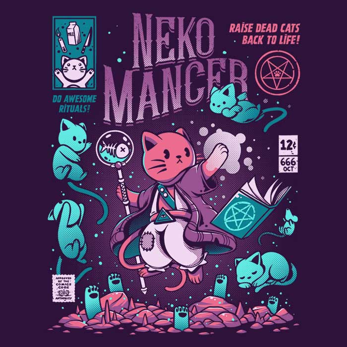 Ilustrata's Stylish Nekomancer Sweatshirt for Fashion Lovers