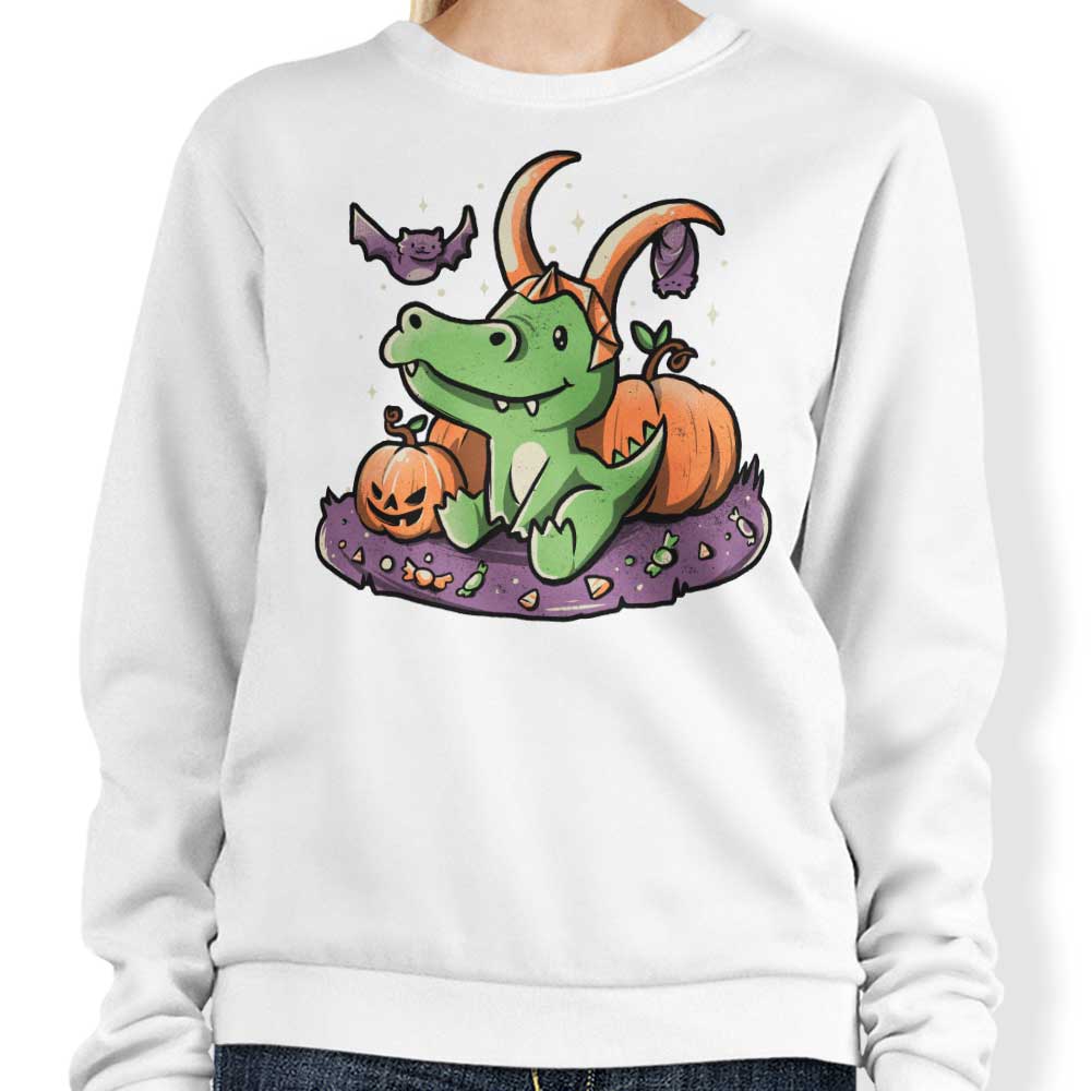 Spooky Alligator Design Crewneck Sweatshirt for All Sizes