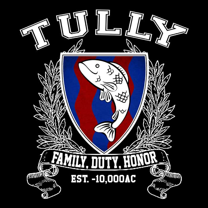 Digital Phoenix's Tully University Crewneck Sweatshirt in S - 4XL Sizes