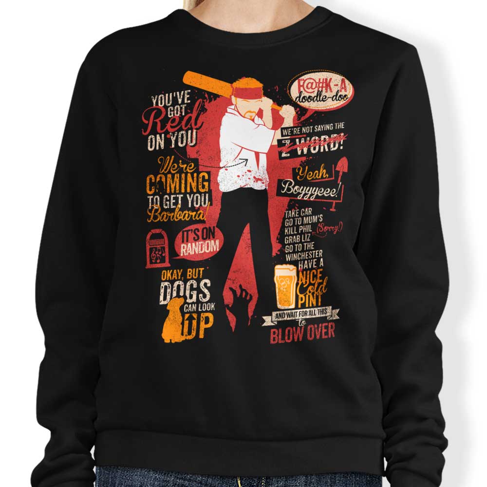 Tom Trager's Inspiring Shaun Quotes Crewneck Sweatshirt for All Sizes