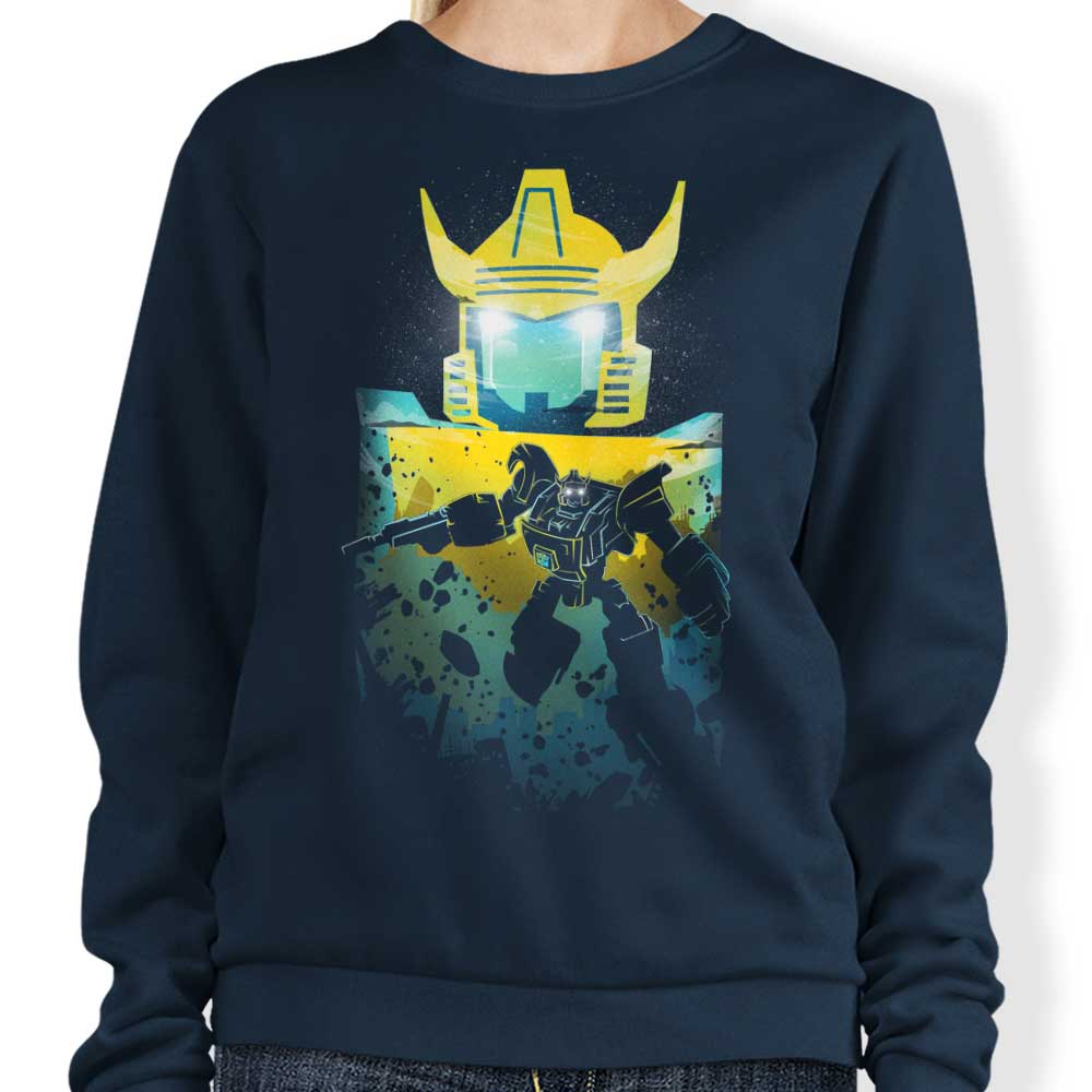 Donnie Illustrations' Bumble Landscape Crewneck Sweatshirt in S - 4XL Sizes