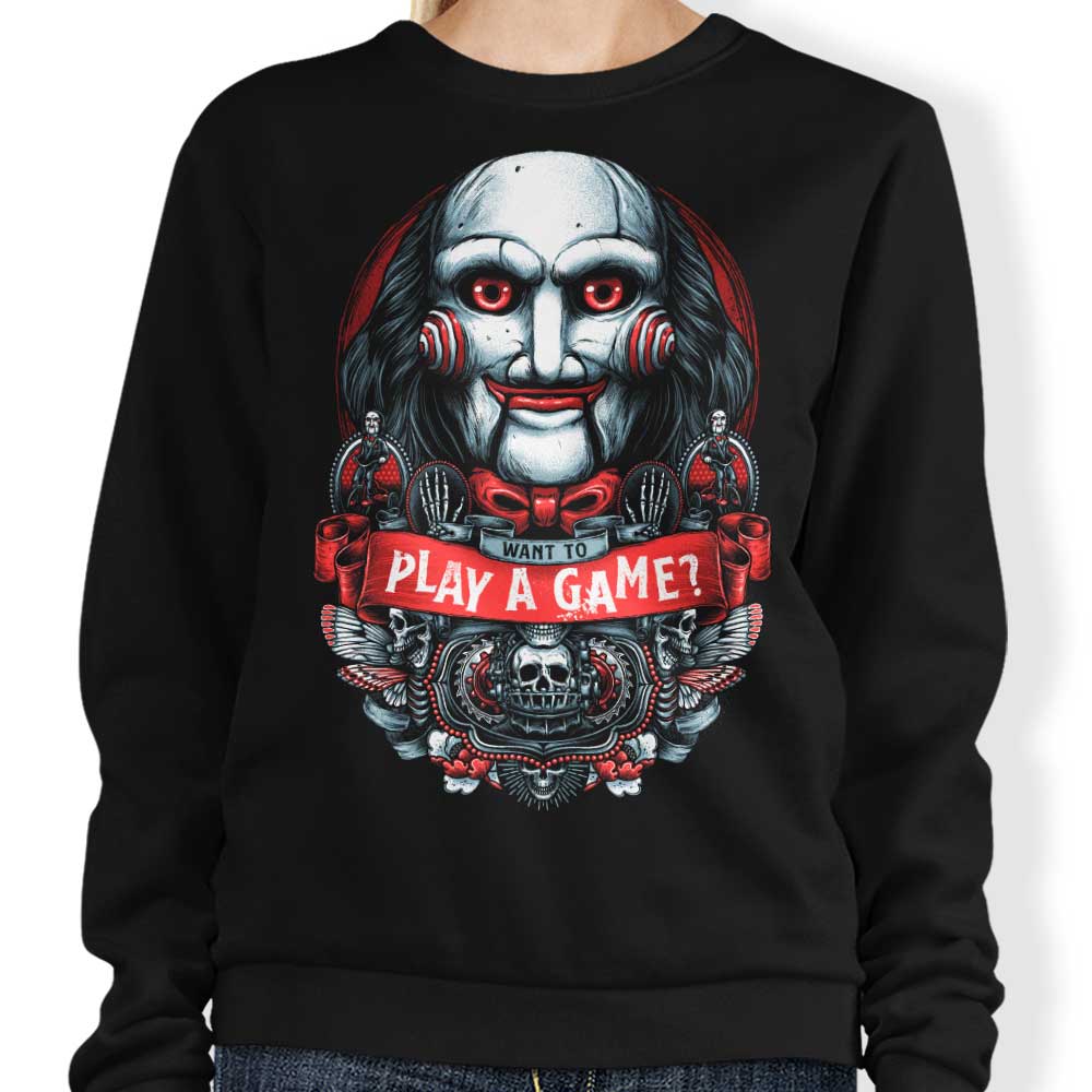 Glitchygorilla's 'Let's Have Fun' Crewneck Sweatshirt - S to 4XL Sizes