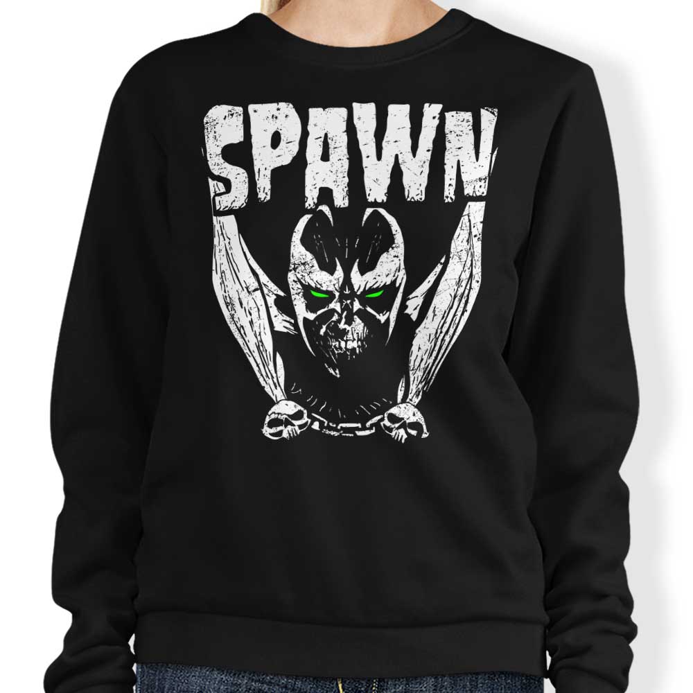 Heavy Metal Hell Crewneck Sweatshirt for All Sizes