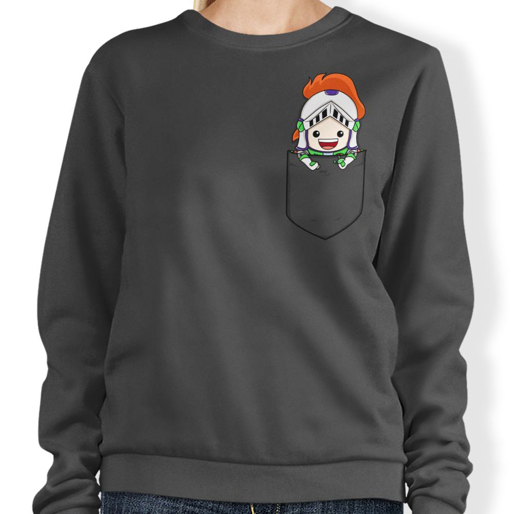 Cosmic Space Ranger Teerion Crewneck Sweatshirt by Donnie Illustrations