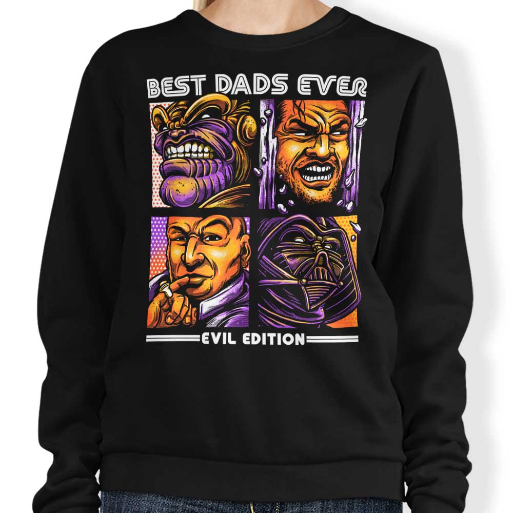 Glitchygorilla's Evil Dad's Edition Crewneck Sweatshirt - A Comfortable and Durable Apparel