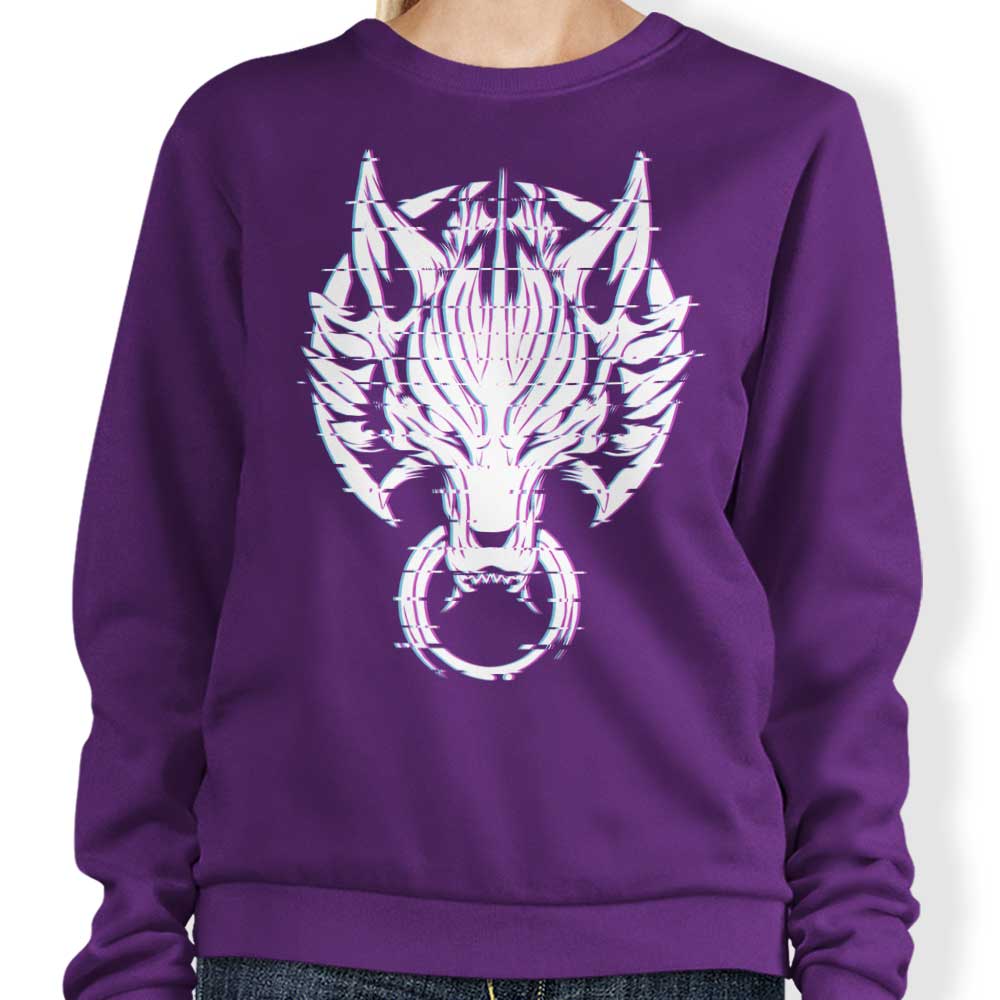 Ddjvigo's Unique Glitch Fantasy Crewneck Sweatshirt in S - 4XL Sizes