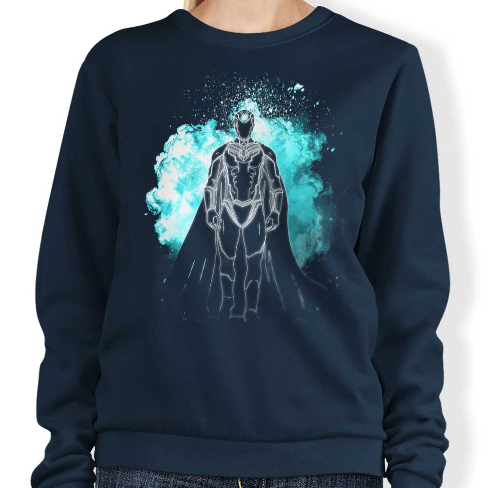 Soul of the White Android Crewneck Sweatshirt - Premium Comfort Wear