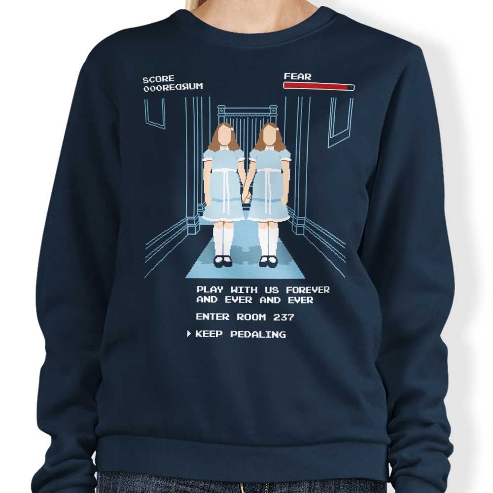 All-Play-and-No-Work Stylish Crewneck Sweatshirt by Mikehandyart
