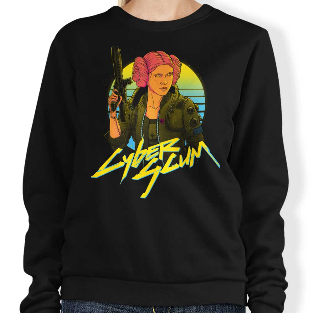 1977 Cyberscum Crewneck Sweatshirt in S - 4XL Sizes