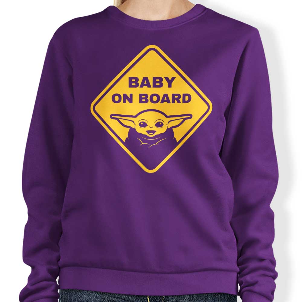 Stationjack's Comfortable Wamp Rat on Board Crewneck Sweatshirt in S - 4XL Sizes