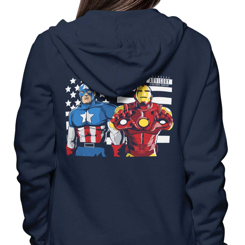 Aaron Morales Designs Civil War Junction Zip-up and Pullover Hoodies