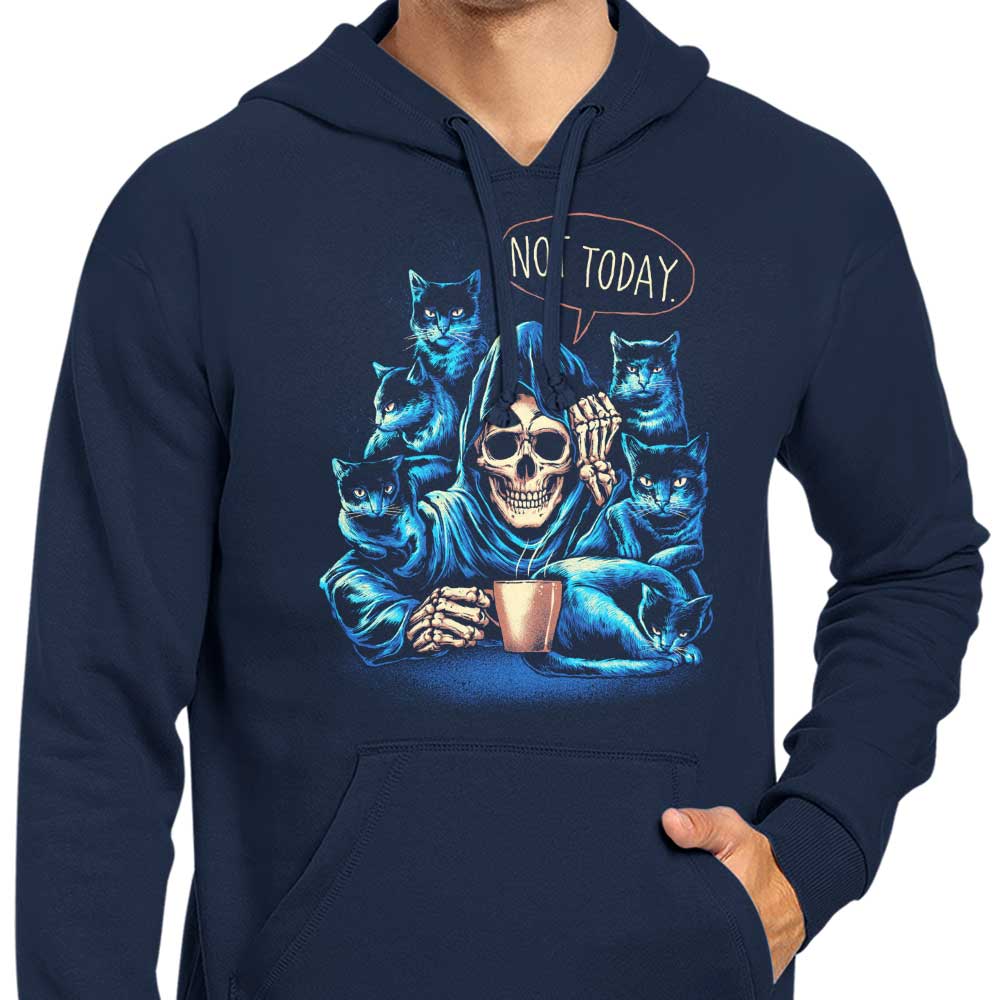Glitchygorilla's Stylish 'Not Today' Zip Up and Pullover Hoodies