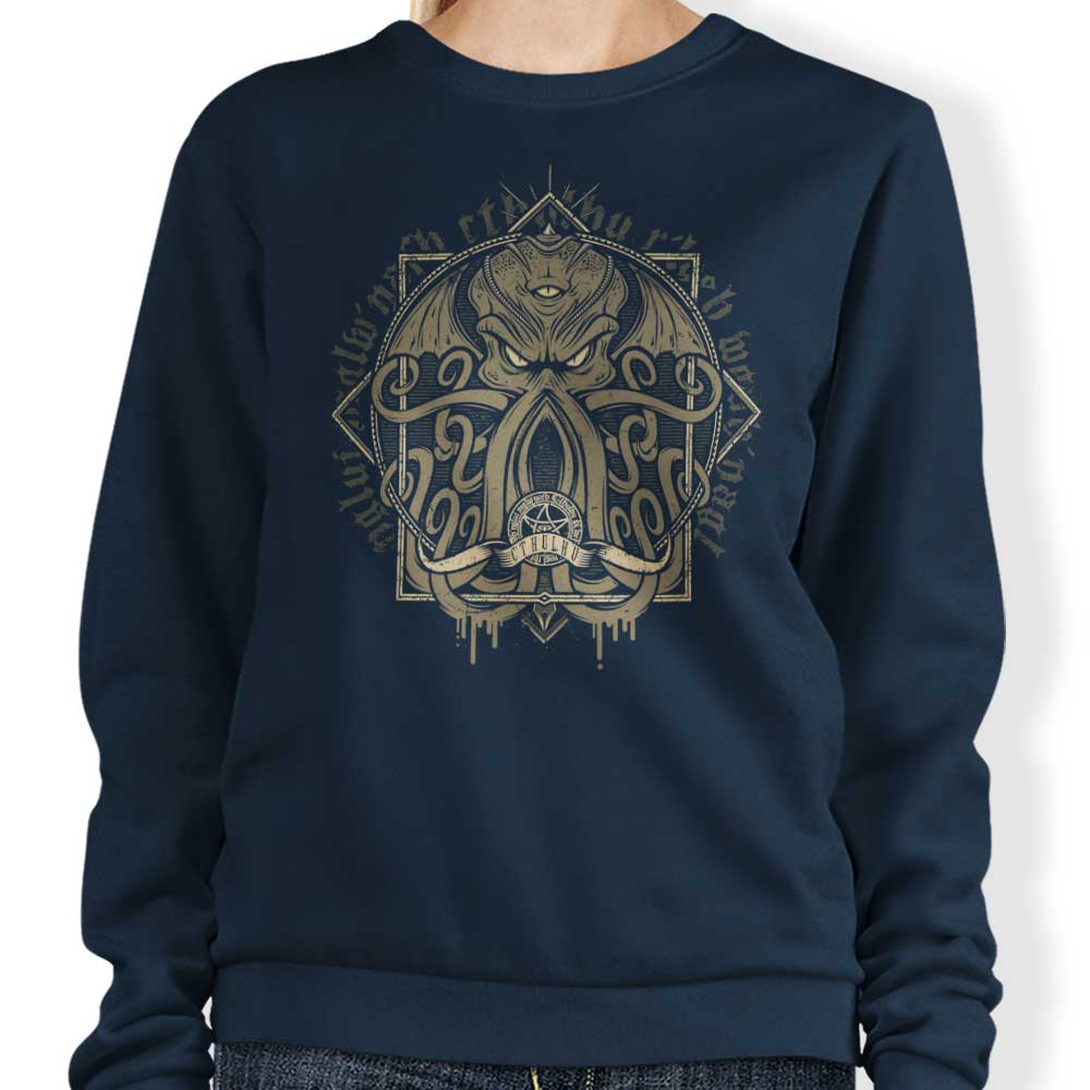 StudioM6 Cthulhumicon Comfortable Crewneck Sweatshirt in S - 4XL Sizes