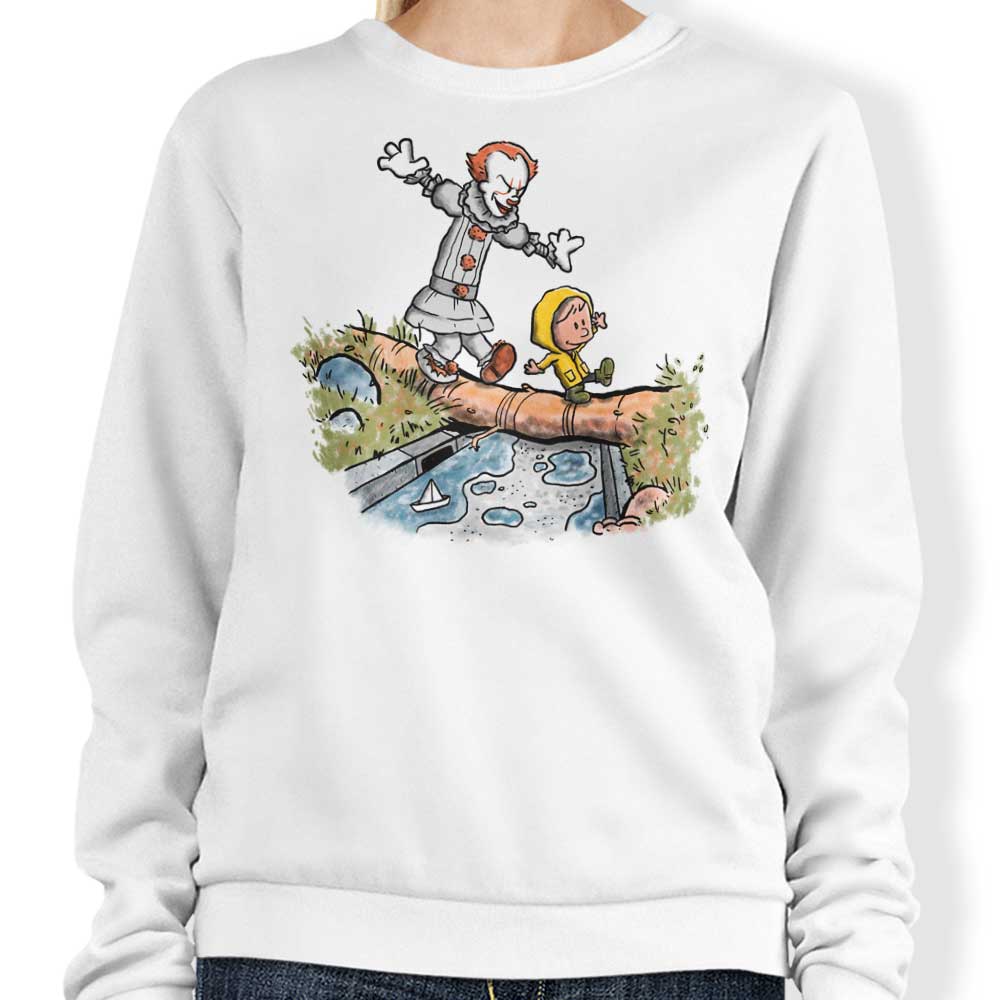 Paula Garcia's 'Can I Have My Boat' Crewneck Sweatshirt in S - 4XL Sizes