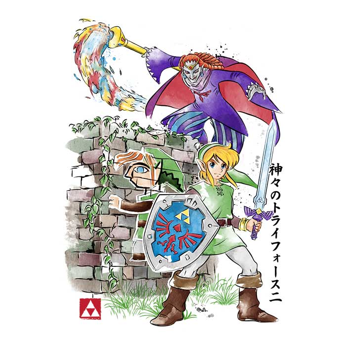 Dr. Monekers' Between Worlds Watercolor Crewneck Sweatshirt for All Sizes