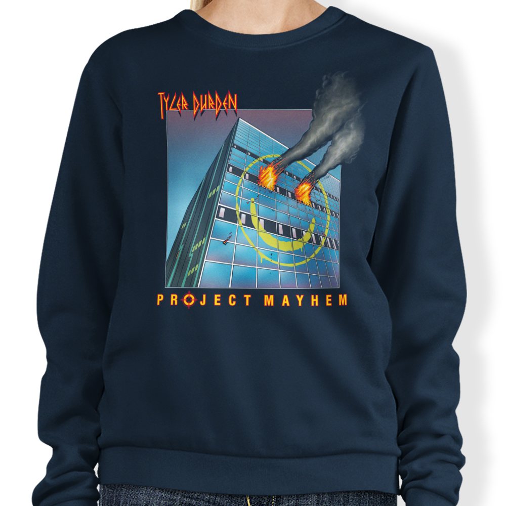 CappO's Project Mayhem Crewneck Sweatshirt for Comfortable Wear