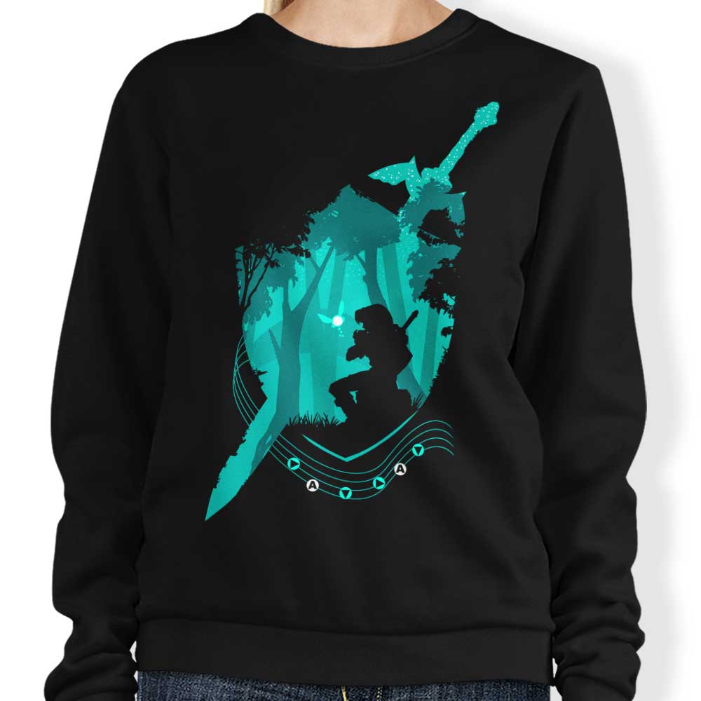 Song of Time Crewneck Sweatshirt for Comfortable Wear
