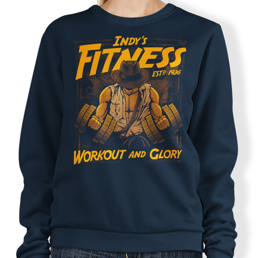 Teesgeex Workout Glory - Comfortable Sweatshirt for Fitness Enthusiasts